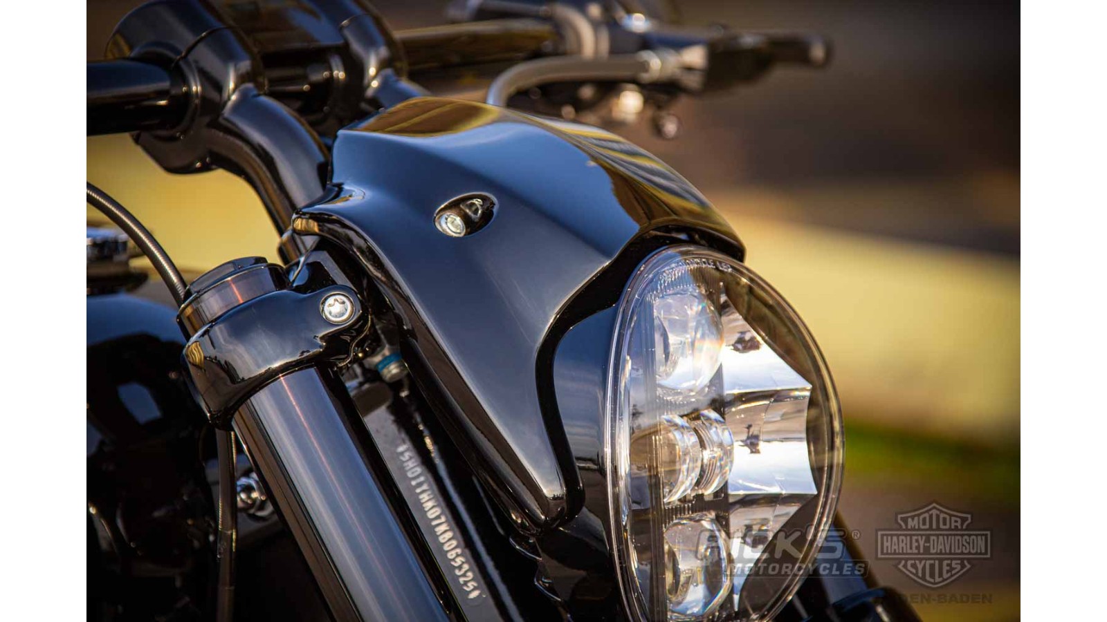 Ricks Motorcycles Lampenmaske Softail Breakout M