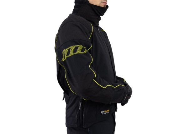 Gore Tex Motorradjacke Rukka Comfo R Jacket Black Yellow