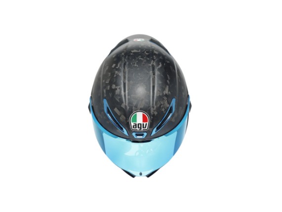 Race Helm Agv Pista Gp Rr Futuro Carbonio Forgiato Elletro Iridium