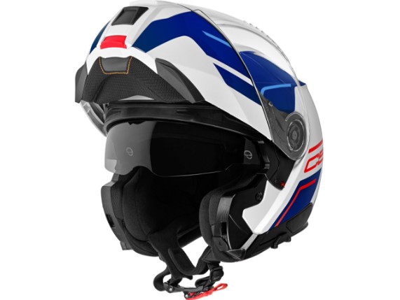 Klapphelm Schuberth C5 Master Blue weiß blau