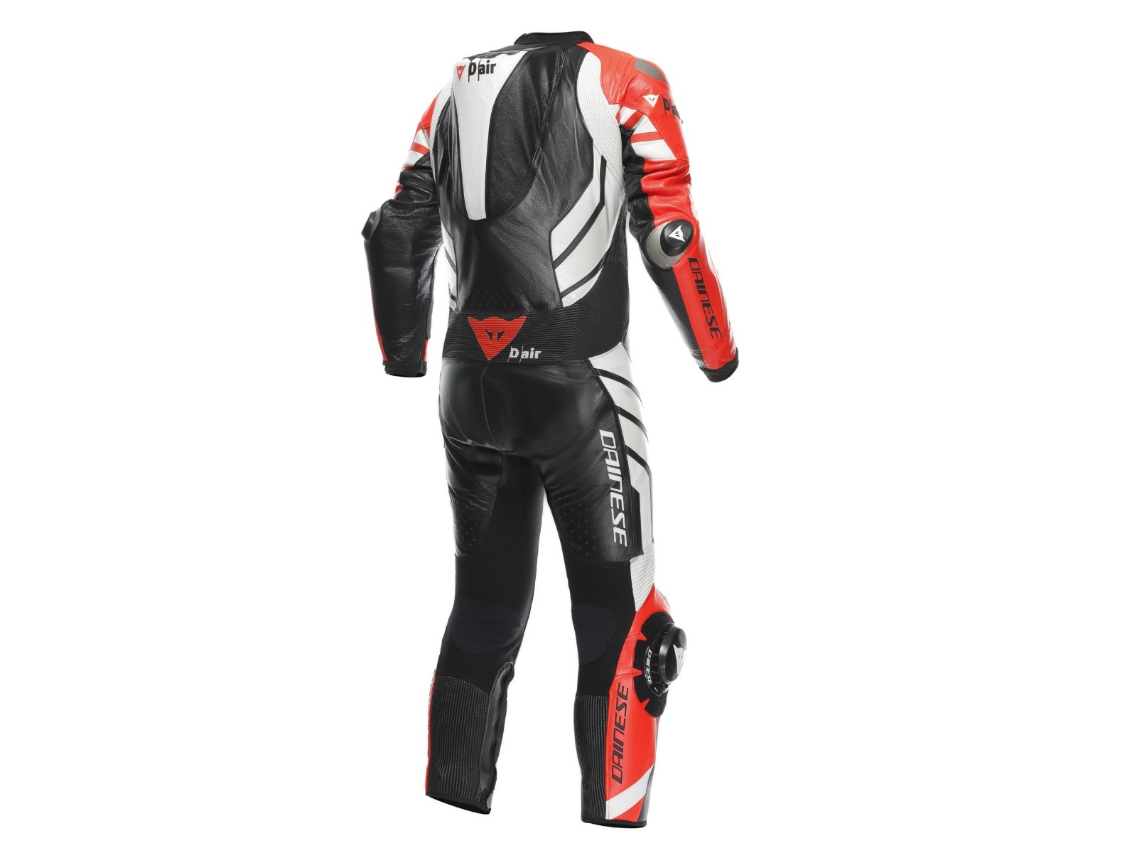 Dainese Mugello 3 Perf. D-Air Racing Suit W12 Black/Fluo-Red