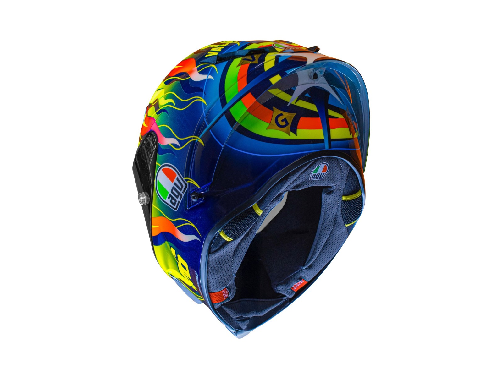 AGV Pista GP RR Soleluna 2025 Limited Edition Helm E2206 Valentino