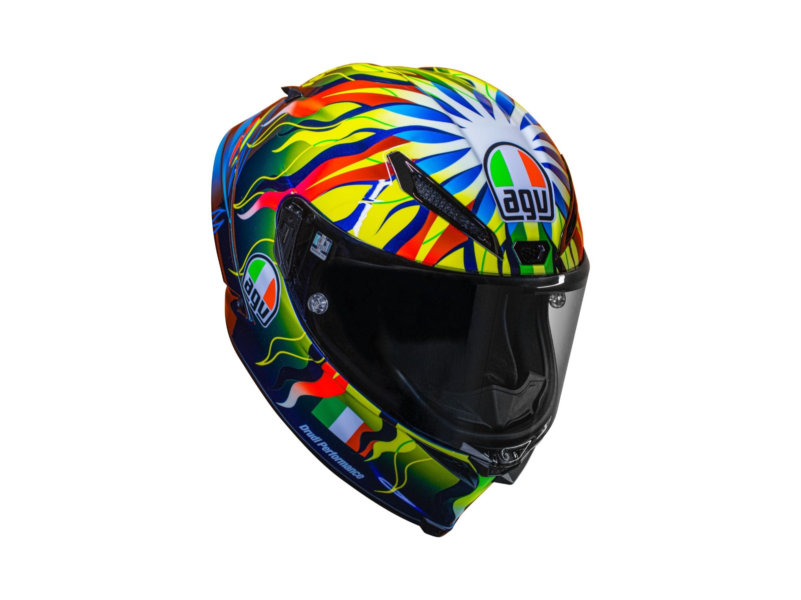 AGV Pista GP RR Soleluna 2025 Limited Edition Helm E2206 Valentino