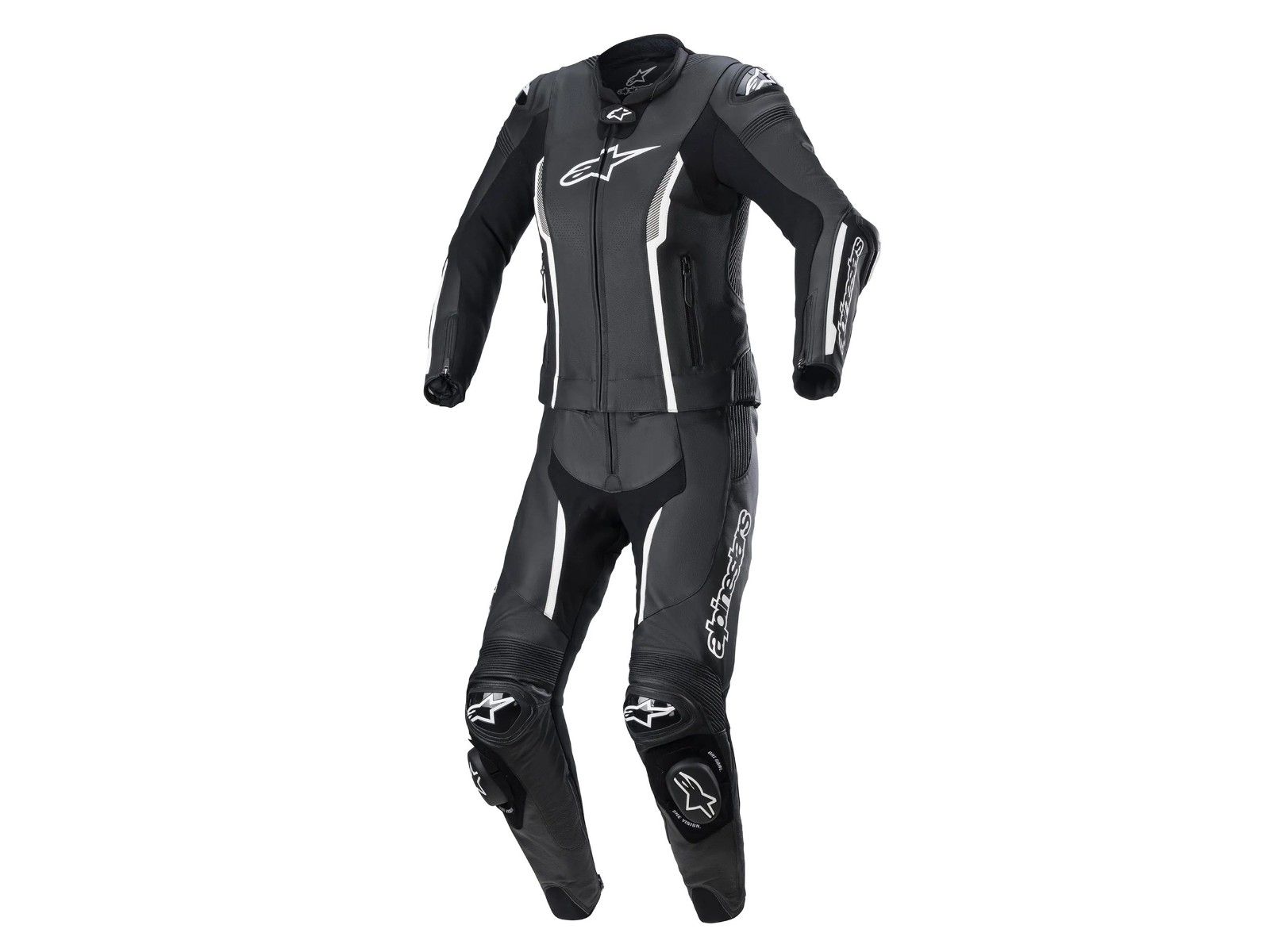 Alpinestars Stella Missile V2 piece leather suit lady black/white