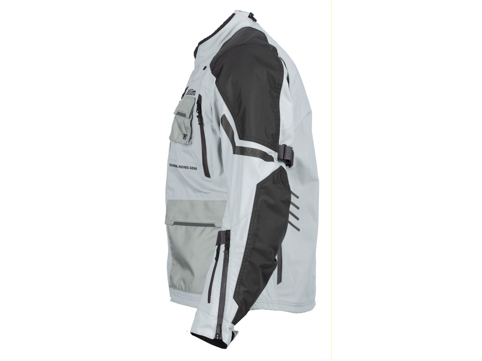 Klim Carlsbad GTX Gore-Tex Jacke High Rise - Asphalt gray waterproof