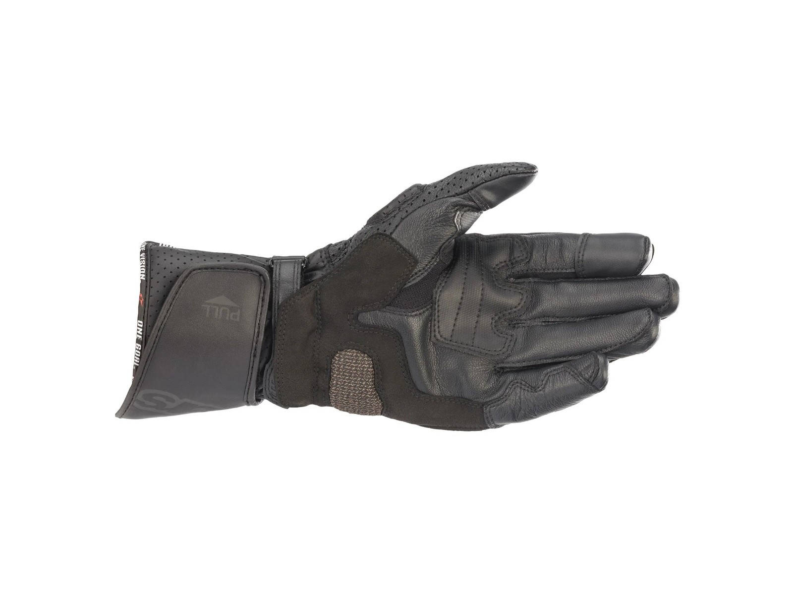 Alpinestars SP-8 V3 leather glove Leder Handschuhe schwarz