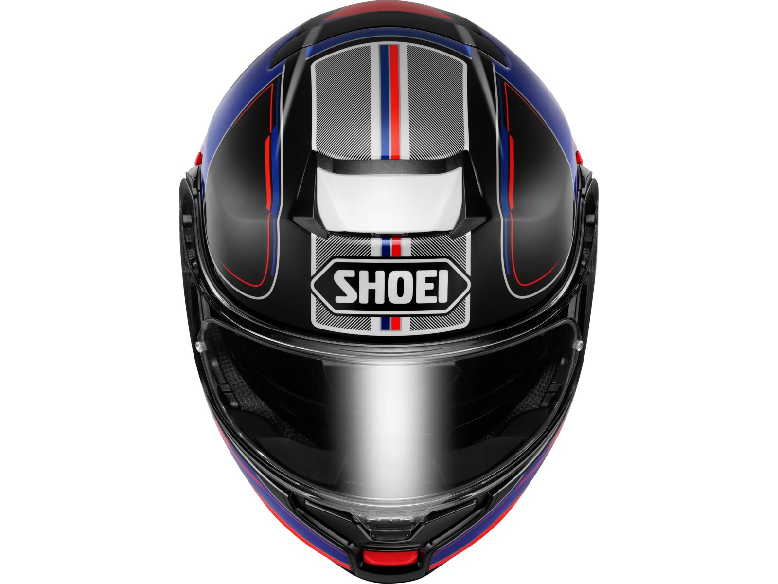 Shoei Neotec 3 Sharpen TC-10 blue/red Flip-Up helmet