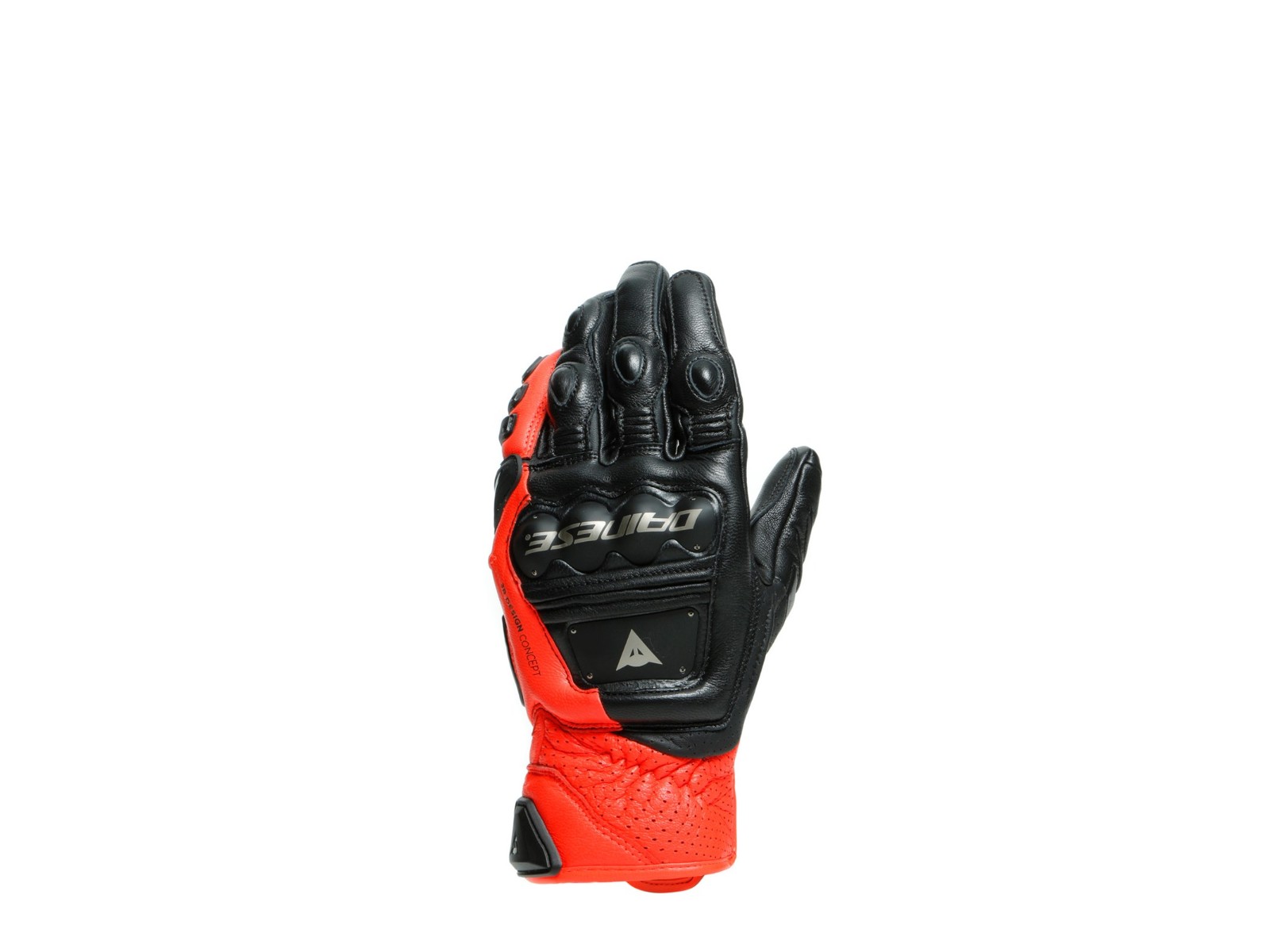 Dainese 4-stroke 2 gloves Black/Fluo-Red