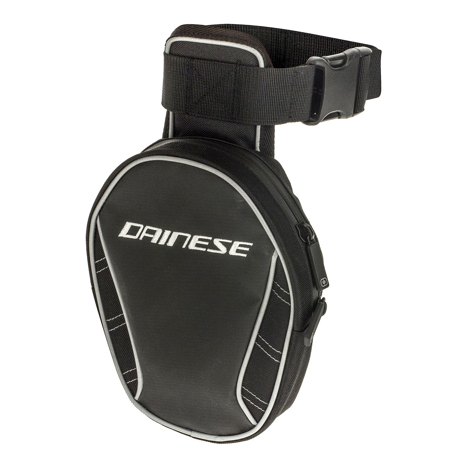 RooPoke Beintasche Für Herren, Schwarz - Multifunktionale Taktische Tasche Mit Verstellbarem Gurt, MOLLE-System