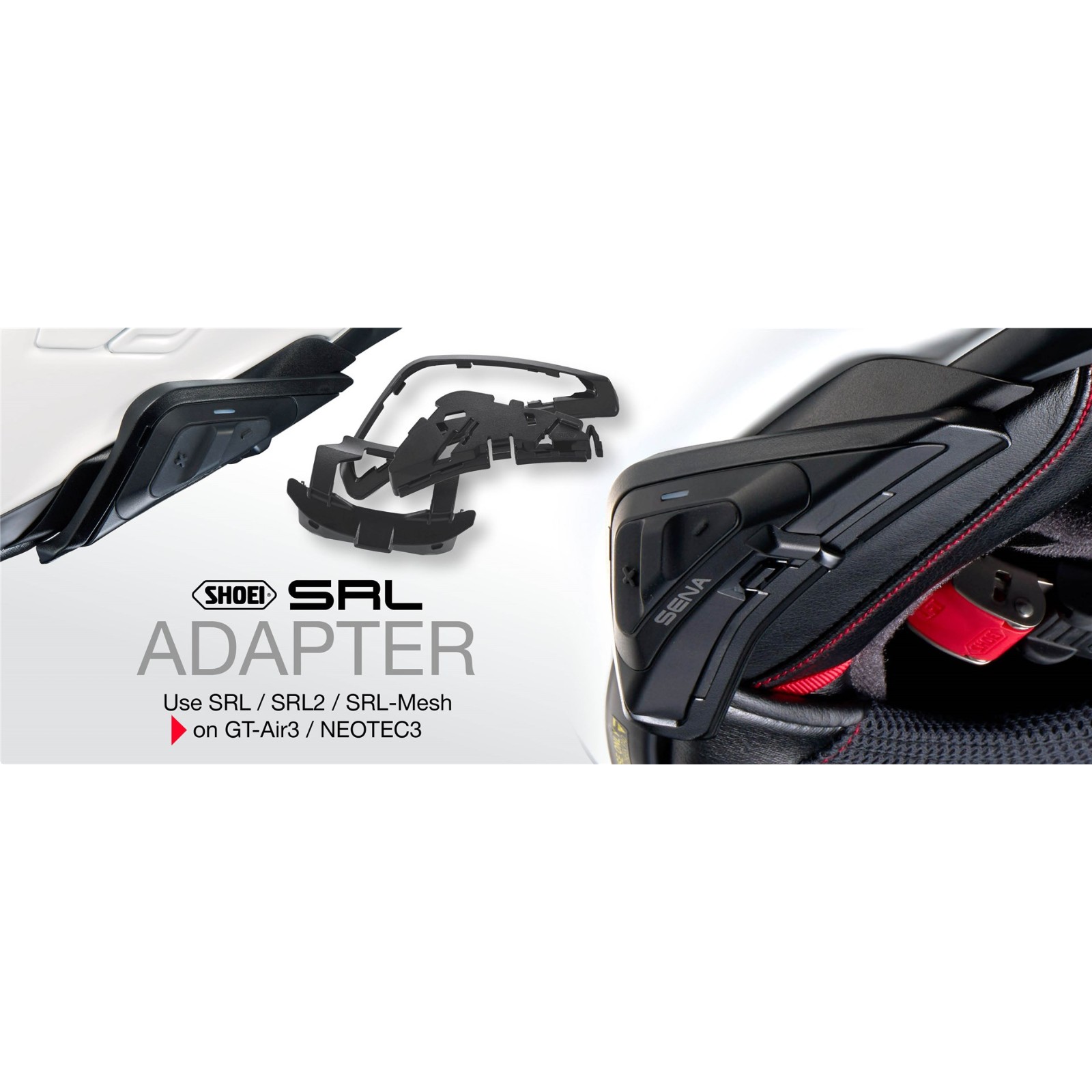 adapter for shoei helmets Packtalk Adaptor strength adhesive tape to deliver a secure Cardo Adapter for Shoei Gen