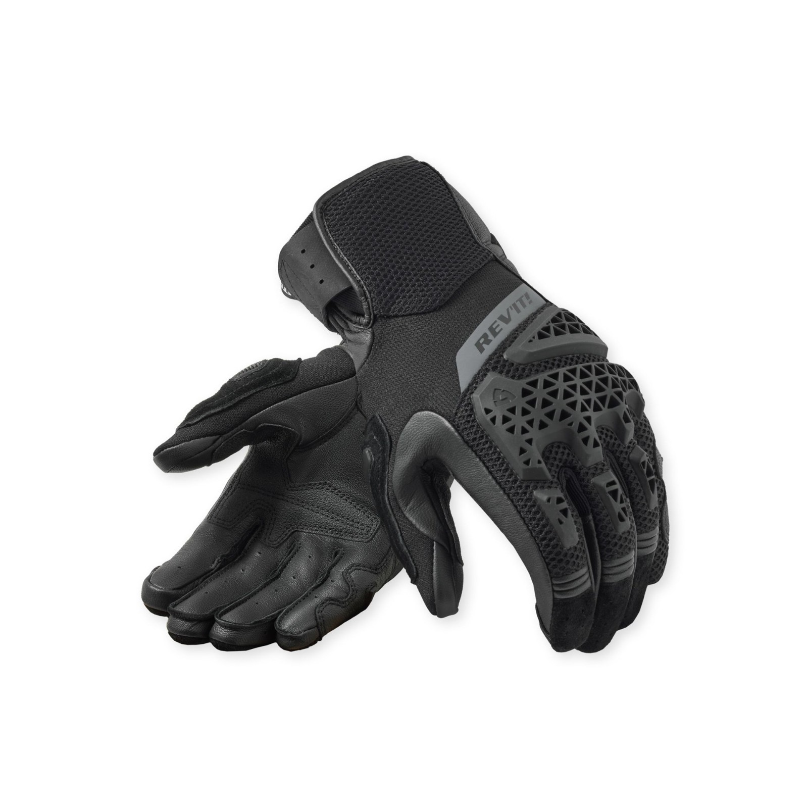 SWITCHBACK Low Profile Mesh Adventure Handschuhe – Motorradhandschuhe Schwarz, Atmungsaktiv, Mit Protektoren, XXL