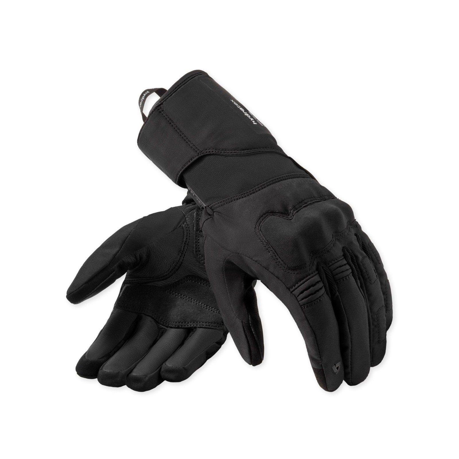 Motorrad Touren Leder und Textil Handschuhe wasserdicht