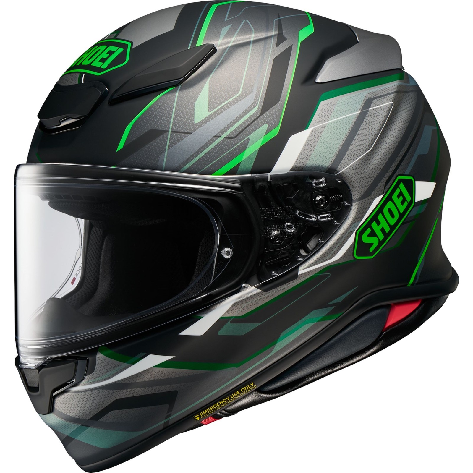 Shoei NXR 2 Capriccio Helmet TC-4 Green