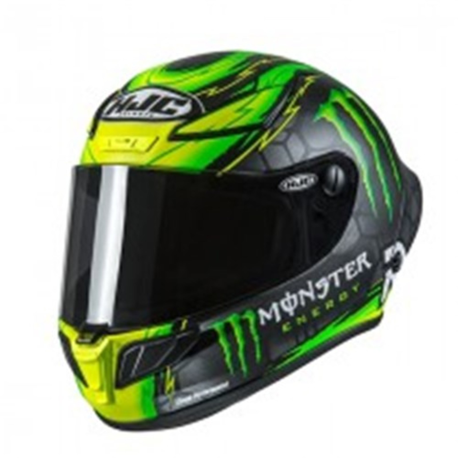 HJC Rpha Miniatur Crutchlow Monster Replica Helm Standmodell