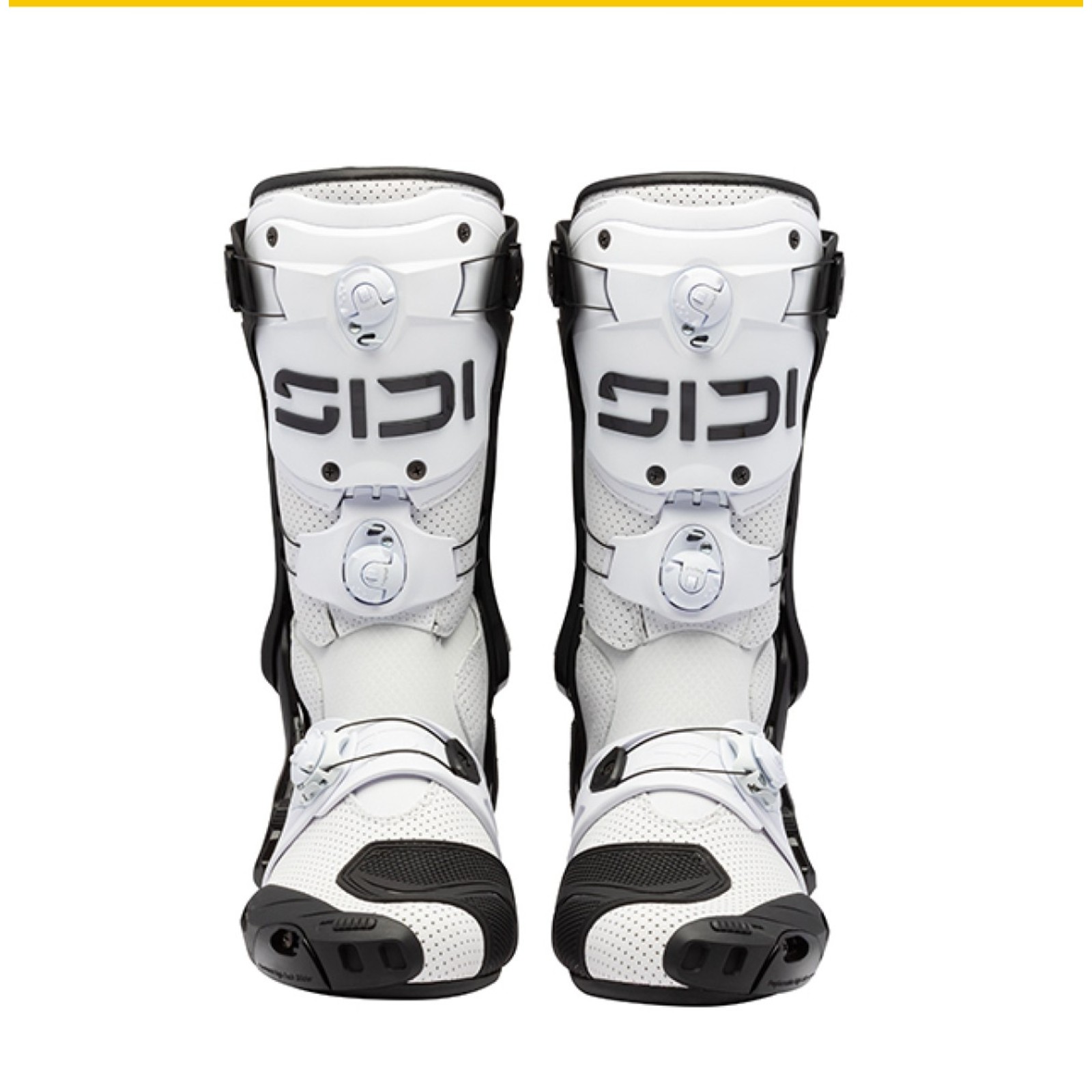 Sidi Rex AIR Racing Boots White Black