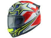 Arai Quantic Star & Stripes Red Motorrad Helm