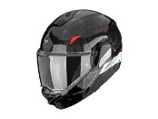 Scorpion EXO-TECH 2 Carbon Viator schwarz/weiss/rot Klapp-Helm