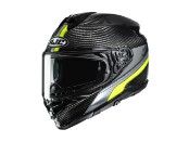 HJC F72 Carbon Eos MC-3H gelb Integral Helm mit Sonnenblende