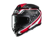 HJC F72 Carbon Kairo MC-1 rot Integral Helm mit Sonnenblende