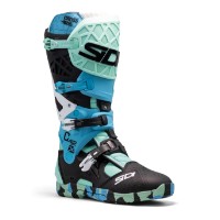 Sidi Crossair X Stiefel Motocross Enduro Offroad Messy Cyan