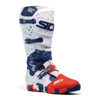 Sidi Crossair X Stiefel Motocross Enduro Offroad White Navi Red