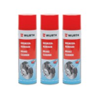 Würth Bremsenreiniger Acetonfrei 3er Set (3 Dosen je 500ml)