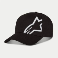 Alpinestars Corp Snap 2 Hat Cap Kappe schwarz/weiss