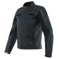 Dainese Razon 2 Lederjacke Schwarz