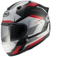Arai Quantic Supra Rot Motorrad Helm schwarz/weiss/rot