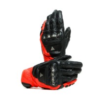 Dainese 4-Stroke 2 Handschuhe Schwarz/Fluo-Rot