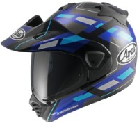 Arai Tour-X5 Match Blau Adventure Helm schwarz/weiss/blau