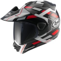 Arai Tour-X5 Match Rot Adventure Helm schwarz/weiss/rot