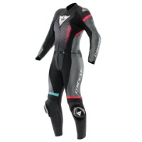 Dainese Fulminea 2Pc Lady LederKombi Schwarz/Anthrazit/Weiss