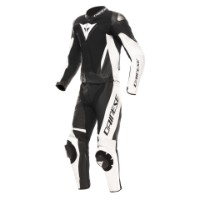 Dainese Demon Sprint 2-piece leathersuit black/white/white