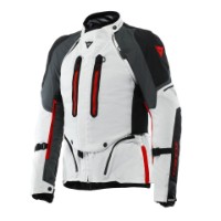 Dainese Super Adventure Absoluteshell Jacke Glacier grau/iron-gate/rot grey/iron-gate/red