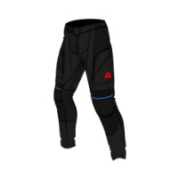 Dainese Super Adventure Absolute Shell Hose Schwarz/Schwarz/Blau wasserdicht