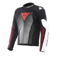 Dainese Ventar Air Tex summer jacket black/white/red