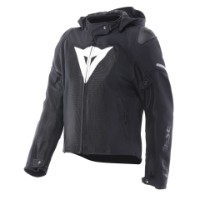 Dainese Super Sprint Tex Women / Damen Texil Jacke Motorrad schwarz/weiss