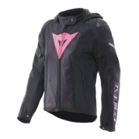 Dainese Super Sprint Tex Women / Damen Texil Jacke Motorrad schwarz/pink/viola