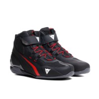 Dainese Herian Air Schuhe schwarz/lava-rot