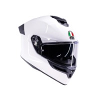 Agv K5 Mono White Glossy Integral Helm glanz weiss