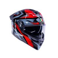 Agv K5 Munor schwarz/rot Integral Helm 