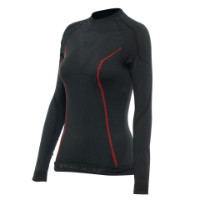 Dainese Thermo LS Lady Shirt schwarz/rot warmes Funktions-Shirt