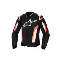 Alpinestars T-GP Air Textil Jacke Sommer schwarz/neon-rot