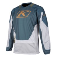 Klim Dakar Jersey Shirt Synth Petrol - High Rise MX Cross Enduro