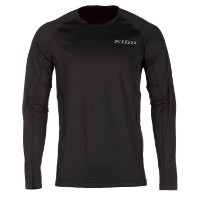 Klim Aggressor -1.0 LS shirt Funktions-Shirt Schwarz Cool Sommer