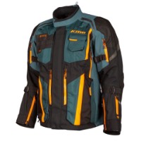 Klim Badlands Pro Jacket Jacke Petrol-Orange Gore Tex