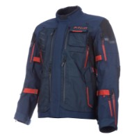 Klim Badlands Pro GTX Gore-Tex Jacke Dress Blue - Red Oxide 3-Lagen-Laminat wasserdicht
