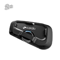Cardo Freecom 2x Doppelset / Duo-Box Schwarz Bluetooth Headset Motorrad