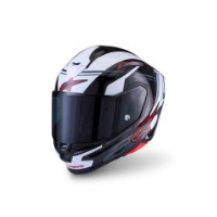 Alpinestars S-R7 Core helmet ECE06/DOT Black White Red Glossy